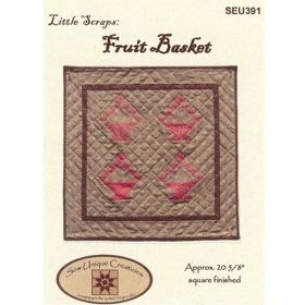 Little Scraps -Fruit Basket Quilt Pattern