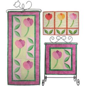 Tulip Trio Banners Quilt Pattern