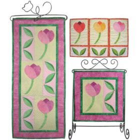 Tulip Trio Banners Quilt Pattern