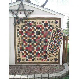 Floating Stars Quilt  & Runner Pattern