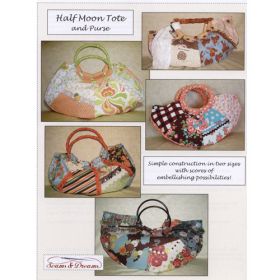 HALF MOON TOTE & PURSE