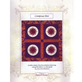 Compass Star Quilt Pattern