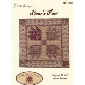 Little Scraps - Bear's Paw Quilt Pattern