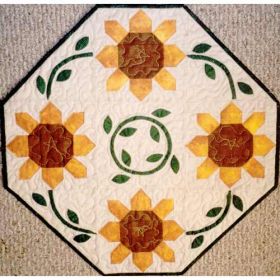 SUNFLOWER DANCE TABLE RUNNER