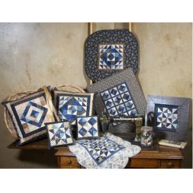 CHARMINGLY INDIGO COLLECTION QUILT PATTERN