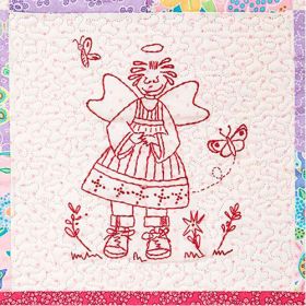 SCRAPPY DARLIN' ANGELS QUILT PATTERN*