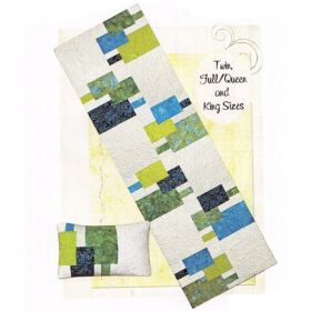 Head To Toe Bed Runner and Pillow Quilt Pattern