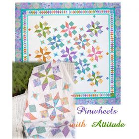 Pinwheels With Attitude Quilt Pattern