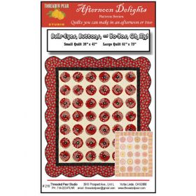 BULLS-EYES, BUTTONS, & YO-YO'S OH MY! QUILT PATTERN*