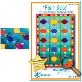 FISH STIX QUILT PATTERN*