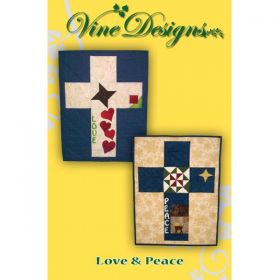 Love & Peace Wall Hanging/Banner Pattern