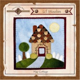 Li'l Woolies May Cottage Wool Wall Hanging Pattern