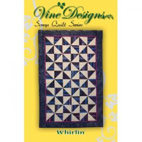 Whirlin Scrap Quilt Pattern