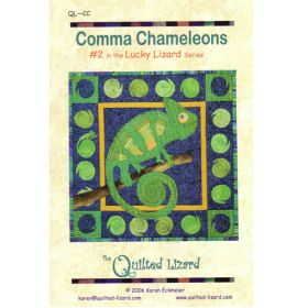 LUCKY LIZARD - #2 COMMA CHAMELEONS QUILT PATTERN