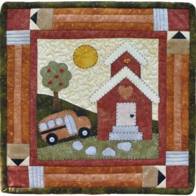 Little Quilts Squared Again! September Schoolhouse Pattern