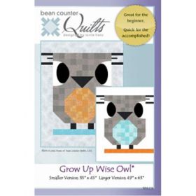 Grow Up Wise Owl Quilt Pattern