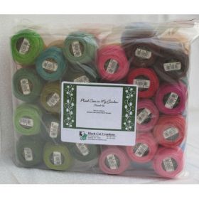 Thread Kit for Plaid Cats in My Garden