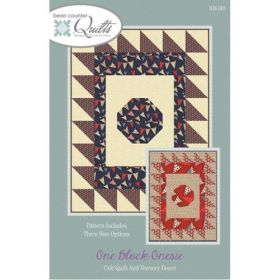 One Block Onesie Crib & Nursery Quilt Pattern