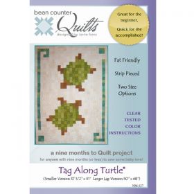 Tag Along Turtle Quilt Pattern