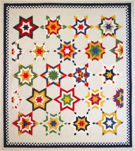 Sky Diamonds Quilt Pattern