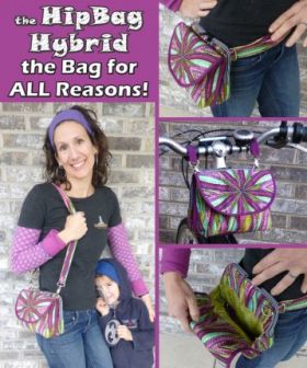 The HipBag Hybrid Bag Quilt Pattern