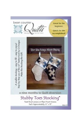 Stubby Toes Stocking Quilt Pattern