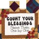COUNT YOUR BLESSINGS - MONTH 3