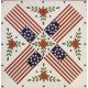 PATRIOTIC ROSE QUILT PATTERN