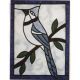BLUE JAY STAINED GLASS PATTERN*