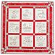Mind Your Mama! Redwork Embroidery Quilt Pattern On Cd