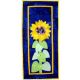 SUNFLOWER AND SKY QUILT PATTERN
