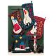 CHRISTMAS IN CHENILLE STOCKING PATTERN