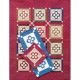 DOUBLE PAW BLOCK, RUNNER & WALL QUILT PATTERN
