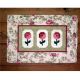 LOG CABIN ROSE PATTERN