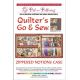 Quilter's Go & Sew Pattern