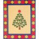 STARRED AND FEATHERED CHRISTMAS TREE QUILT PATTERN