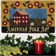 American Folk Art House- Flowers & Folk Art Banner  Pattern