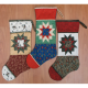 Winter Star Stocking Quilt Pattern