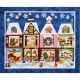 The Holiday Ladies Reindeer Shack Quilt Pattern