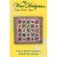 Tipsy Half-Square Wall Hanging Pattern