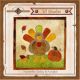 Li'l Woolies November Turkey & Pumpkin Wool Wall Hanging Pattern